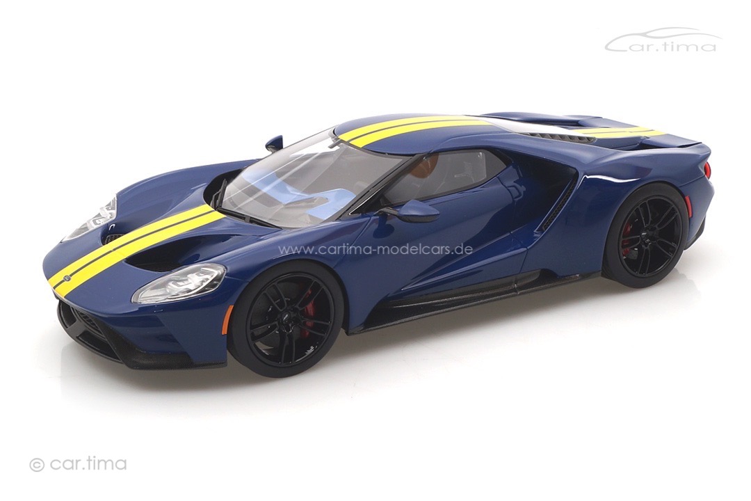 Ford GT Sunoco blue/yellow stripes TopSpeed 1:18 TS0305 Ford GT Sunoco blue/yellow stripes TopSpeed 1:18 TS0305