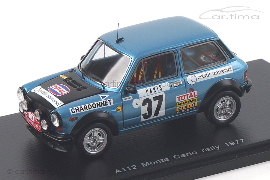 Autobianchi A112 Rallye Monte Carlo 1977 Michele Mouton Spark 1:43 S3640 Autobianchi A112 Rallye Monte Carlo 1977 Michele Mouton Spark 1:43 S3640