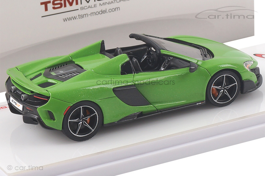 McLaren 675LT Spider Mantis green TSM 1:43 TSM430203 McLaren 675LT Spider Mantis green TSM 1:43 TSM430203
