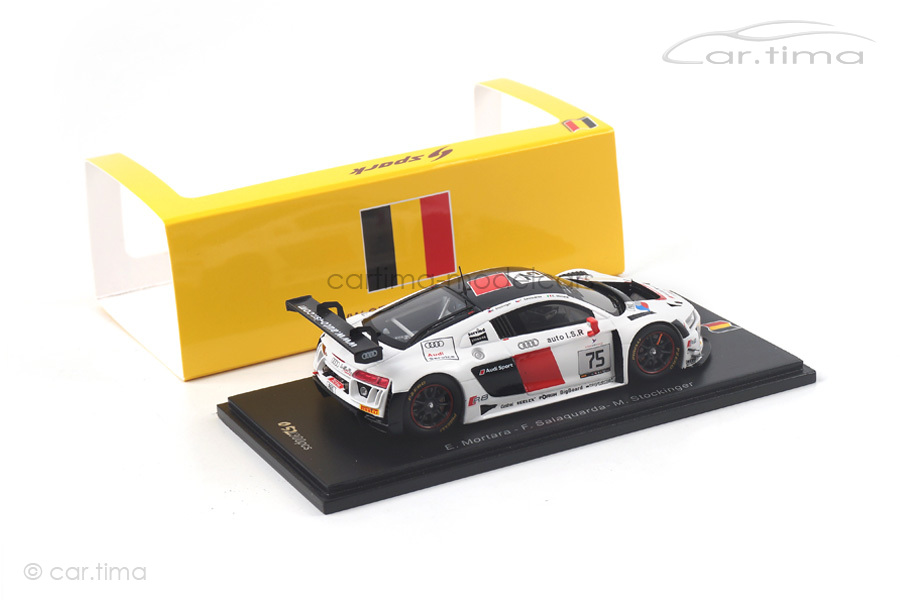 Audi R8 LMS 24h Spa 2016 Mortara/Stockinger/Salaquarda Spark 1:43 SB129 Audi R8 LMS 24h Spa 2016 Mortara/Stockinger/Salaquarda Spark 1:43 SB129