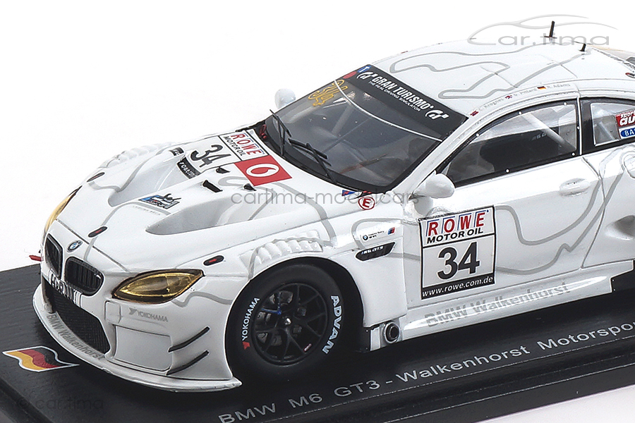 BMW M6 GT3 VLN Round 9 2018 Krognes/Pittard/Adams Spark 1:43 SG427 BMW M6 GT3 VLN Round 9 2018 Krognes/Pittard/Adams Spark 1:43 SG427