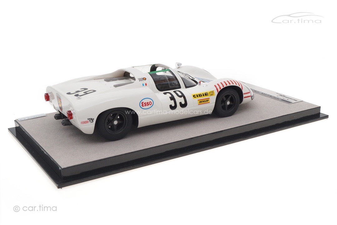Porsche 910 24h Le Mans 1969 Maublanc/Poirot Tecnomodel 1:18 TM18-158B Porsche 910 24h Le Mans 1969 Maublanc/Poirot Tecnomodel 1:18 TM18-158B