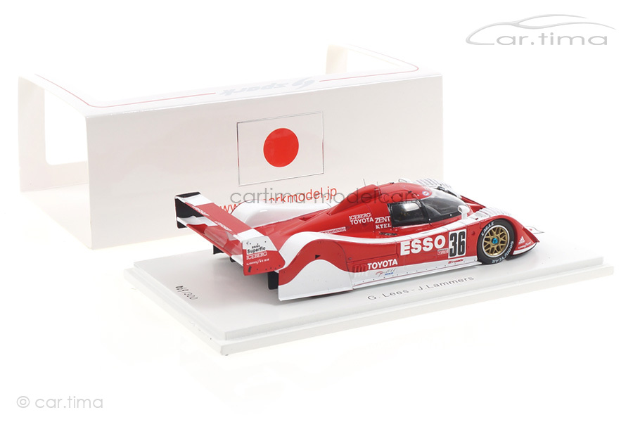 Toyota TS010 Winner 500 km In Mine 1992 Lammers/Lees Spark 1:43 SJ068 Toyota TS010 Winner 500 km In Mine 1992 Lammers/Lees Spark 1:43 SJ068