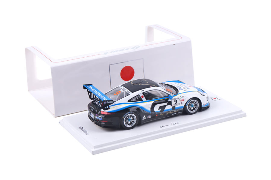 Porsche 911 GT3 Cup Porsche Carrera Cup Japan Champion 2017 Shinji Takei Spark 1:43 SJ057