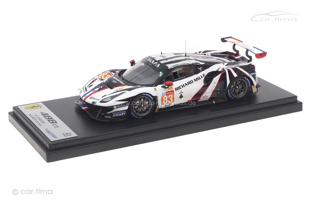 Ferrari 488 GTE Evo 24h Le Mans 2020 Collard/Nielsen/Perrodo Looksmart 1:43 LSLM119 Ferrari 488 GTE Evo 24h Le Mans 2020 Collard/Nielsen/Perrodo Looksmart 1:43 LSLM119