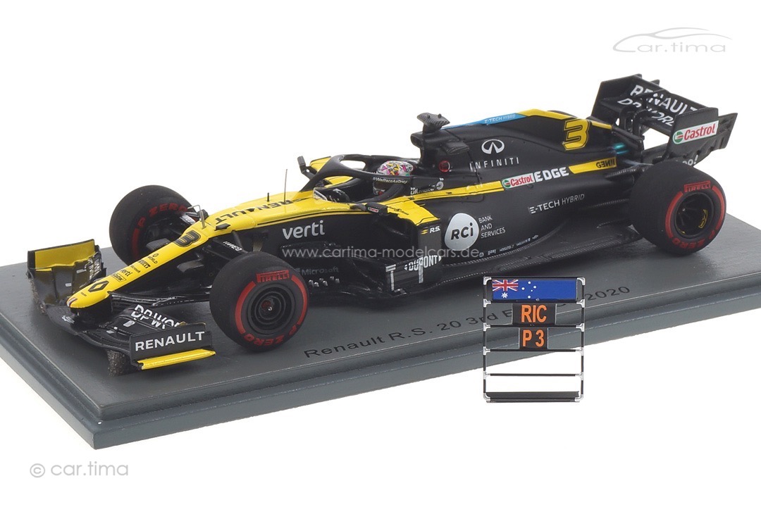 Renault R.S. 20 GP Eifel 2020 Daniel Ricciardo Spark 1:43 S6484