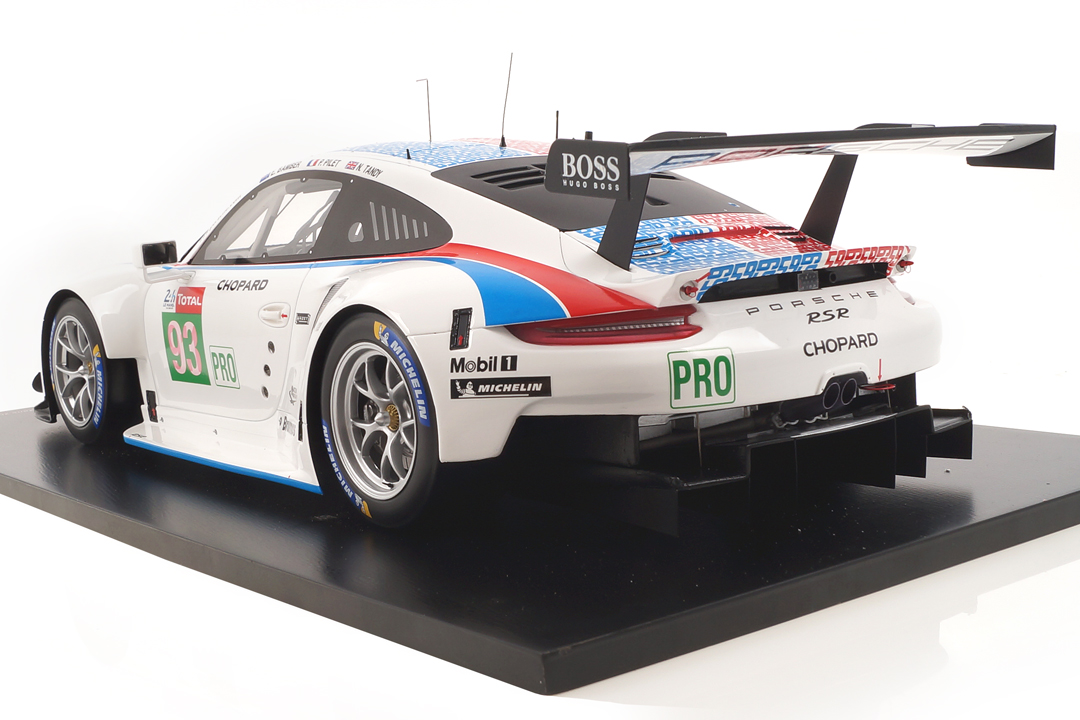 Porsche 911 RSR 24h Le Mans 2019 Bamber/Pilet/Tandy Spark 1:12 12S020 Porsche 911 RSR 24h Le Mans 2019 Bamber/Pilet/Tandy Spark 1:12 12S020
