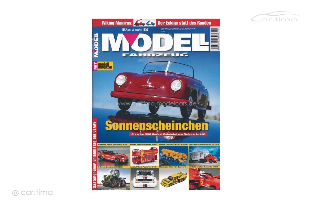 Zeitschrift/Magazine Modell Fahrzeug 4/2021 Delius Klasing Verlag