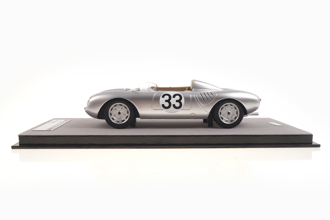 Porsche 550A RS 24h Le Mans 1957 Herrmann/von Frankenberg Tecnomodel 1:18 TM18-141C Porsche 550A RS 24h Le Mans 1957 Herrmann/von Frankenberg Tecnomodel 1:18 TM18-141C
