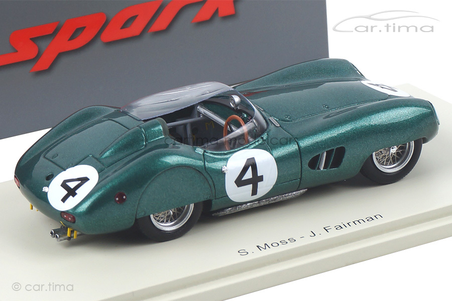 Aston Martin DBR1 24h Le Mans 1959 Fairman/Moss Spark 1:43 S2438 Aston Martin DBR1 24h Le Mans 1959 Fairman/Moss Spark 1:43 S2438