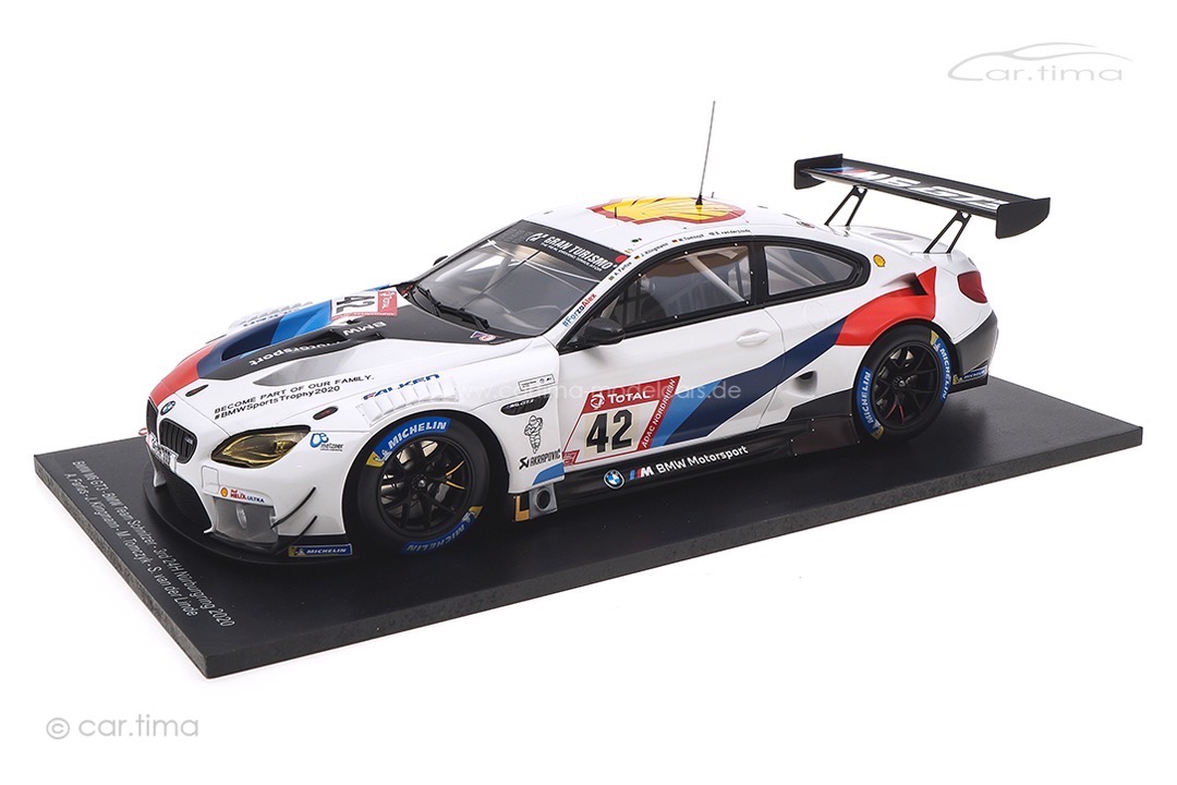 BMW M6 GT3 24h Nürburgring 2020 Farfus/Klingmann/Tomczyk/Van der Linde Spark 1:18 18SG048