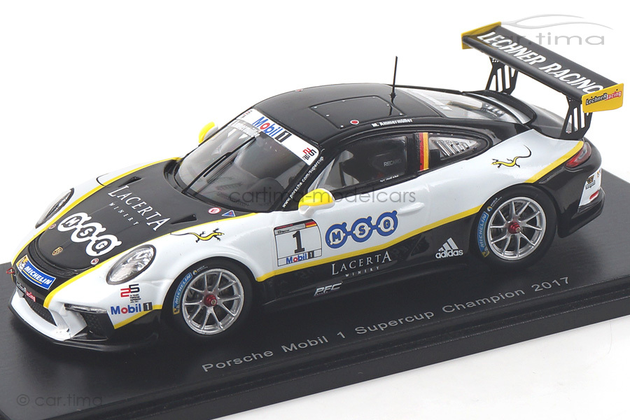 Porsche 911 (991) GT3 Cup Champion Porsche Supercup 2017 Ammermüller Spark 1:43 S5524 Porsche 911 (991) GT3 Cup Champion Porsche Supercup 2017 Ammermüller Spark 1:43 S5524