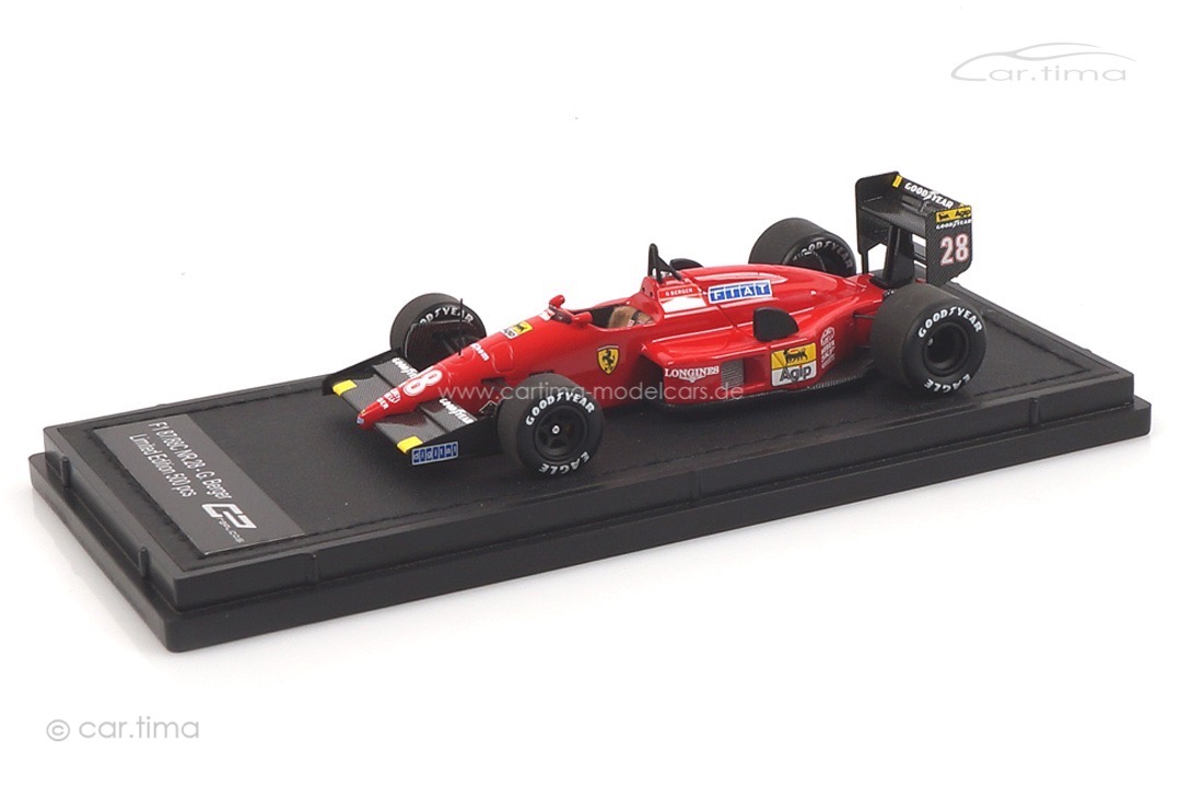 Ferrari F1 87/88C GP 1988 Gerhard Berger GP Replicas 1:43 GP43-05A Ferrari F1 87/88C GP 1988 Gerhard Berger GP Replicas 1:43 GP43-05A