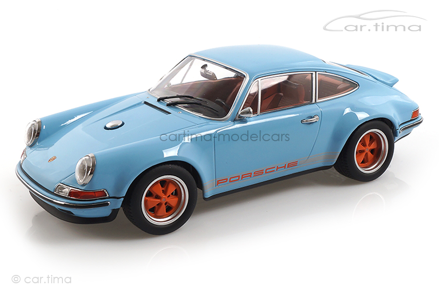 KK-Scale Porsche 911 Coupe Singer grün 1:18