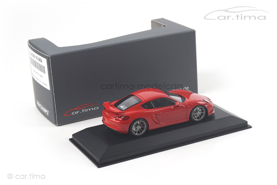 Porsche Cayman GT4 Indischrot Minichamps 1:43 CA04316069 Porsche Cayman GT4 Indischrot Minichamps 1:43 CA04316069