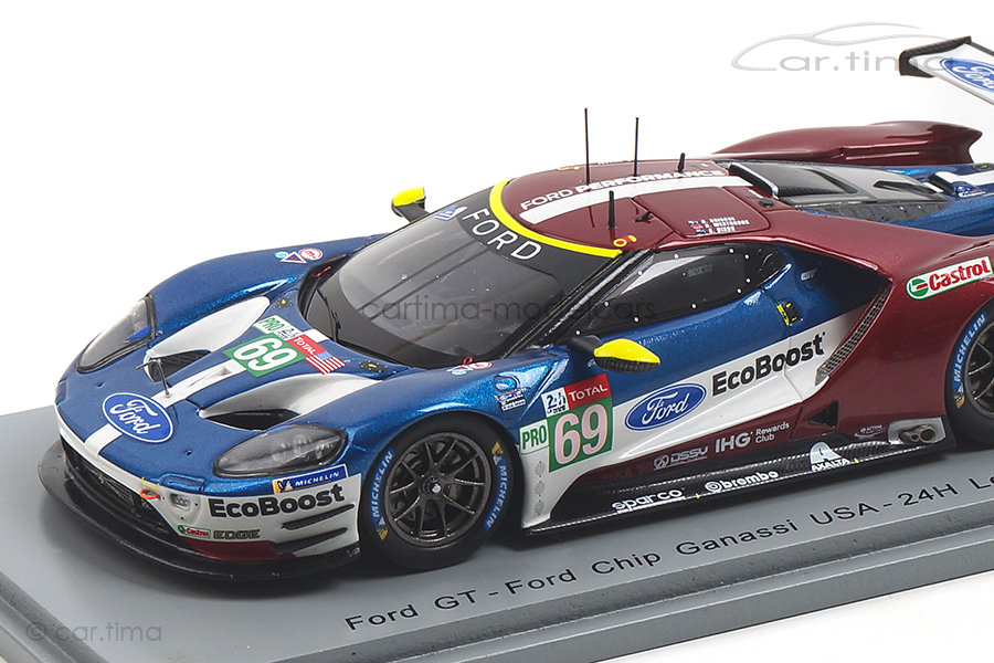Ford GT 24h Le Mans 2018 Briscoe/Dixon/Westbrook Spark 1:43 S7053 Ford GT 24h Le Mans 2018 Briscoe/Dixon/Westbrook Spark 1:43 S7053