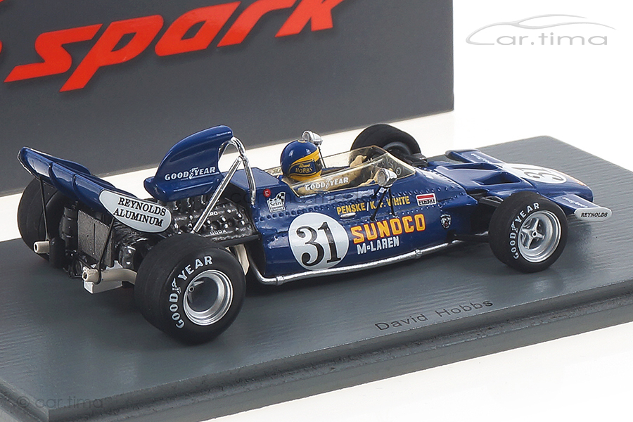McLaren M19A GP USA 1971 David Hobbs Spark 1:43 S7142 McLaren M19A GP USA 1971 David Hobbs Spark 1:43 S7142