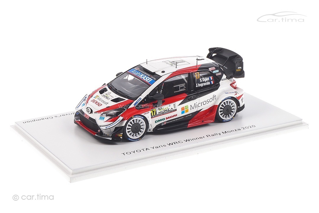 Toyota Yaris WRC Winner Rally Monza 2020 Ogier/Ingrassia Spark 1:43 S6572 Toyota Yaris WRC Winner Rally Monza 2020 Ogier/Ingrassia Spark 1:43 S6572