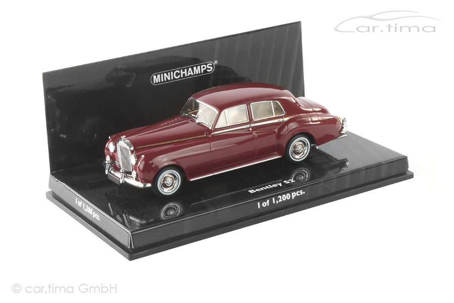 Bentley S2 Standard Saloon rot Minichamps 1:43 436139951
