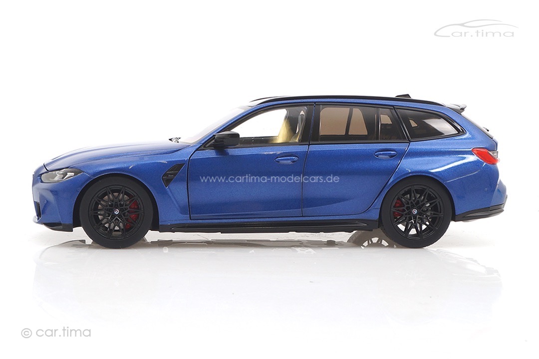 BMW M3 Touring (G81) Portimao blue met. TSM 1:18 TSM181029