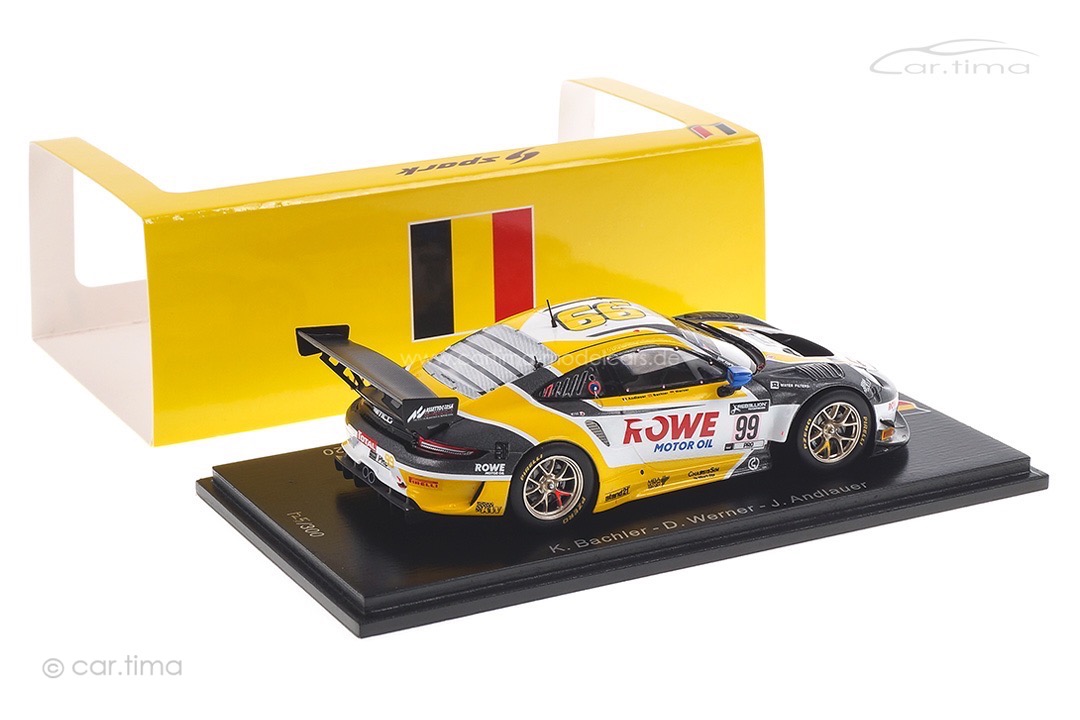 Porsche 911 GT3 R 24h Spa 2020 Andlauer/Bachler/Werner Spark 1:43 SB392