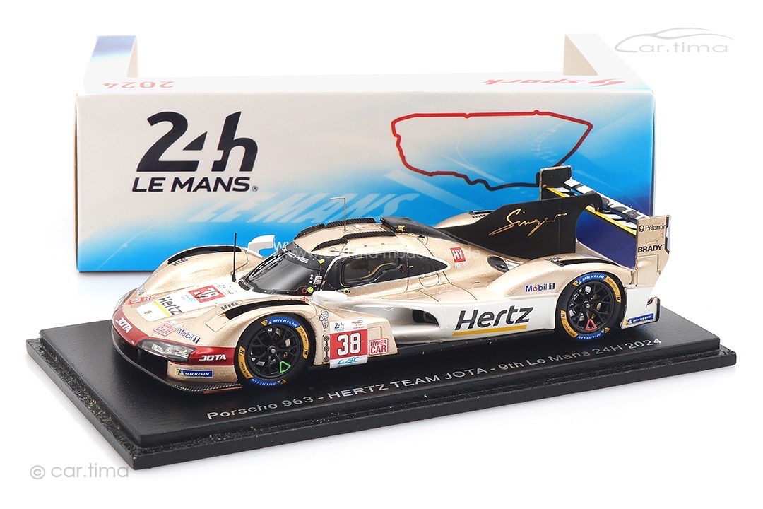 Porsche 963 24h Le Mans 2023 da Costa/Stevens/Ye Spark 1:43 S8727