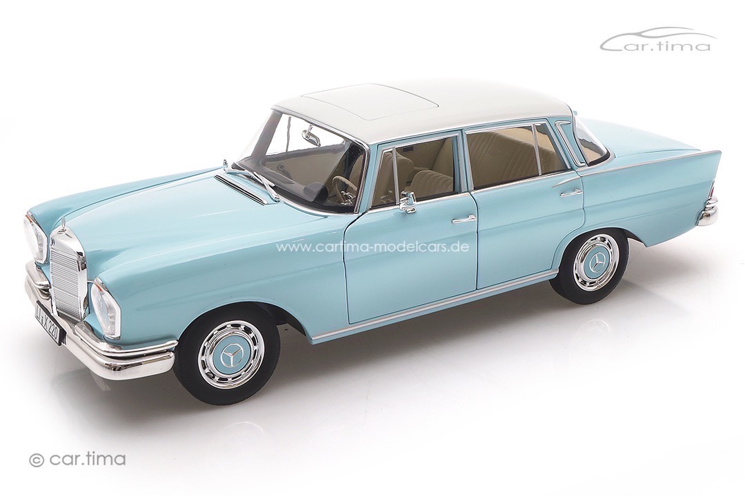Mercedes-Benz 220 S 1965 hellblau/weiß Norev 1:18 183920