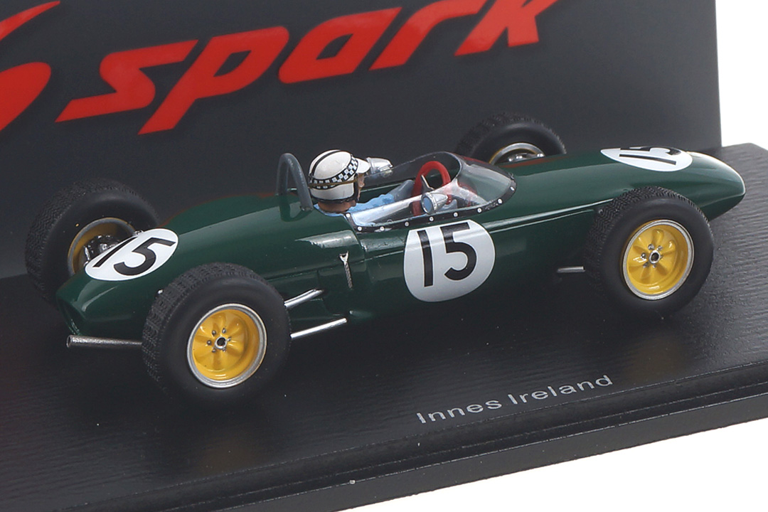 Lotus 21 Winner US GP 1961 Innes Ireland Spark 1:43 S7136 Lotus 21 Winner US GP 1961 Innes Ireland Spark 1:43 S7136