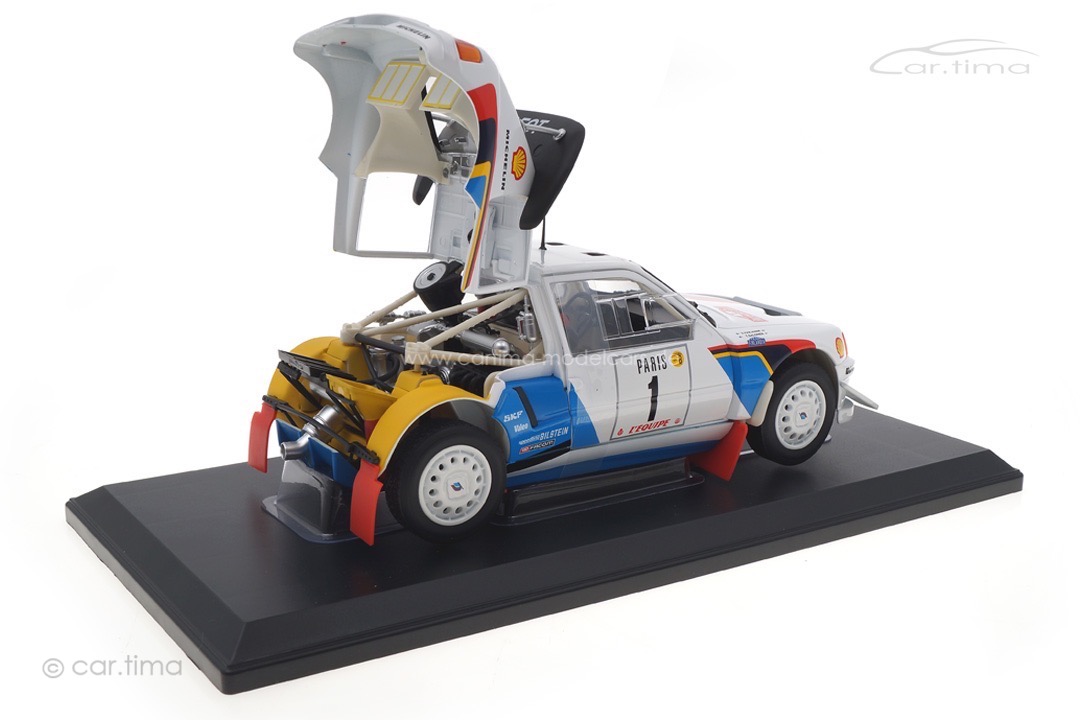 Peugeot 205 T16 Rallye Monte Carlo 1986 Salonen/Harjanne Norev 1:18 184863 Peugeot 205 T16 Rallye Monte Carlo 1986 Salonen/Harjanne Norev 1:18 184863