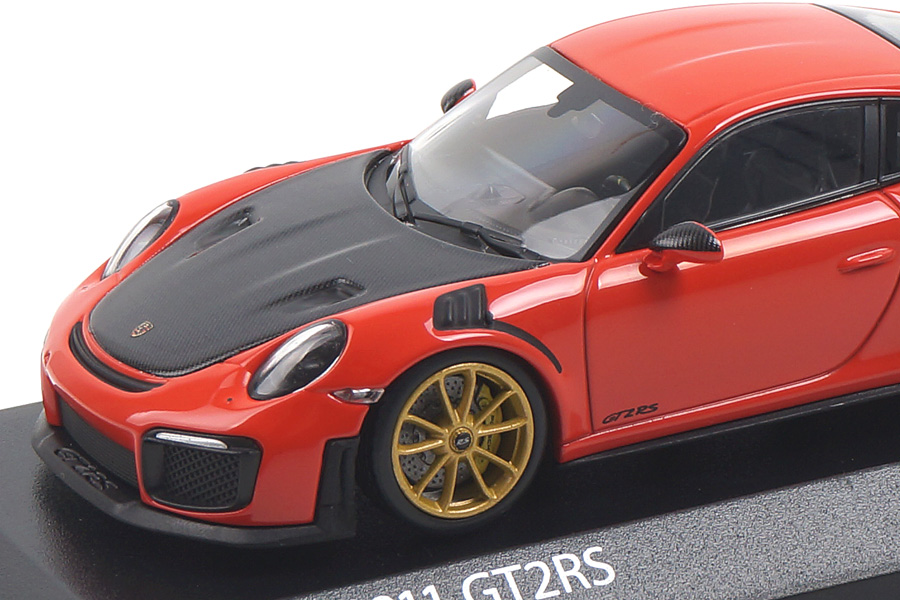 Porsche 911 (991 II) GT2 RS Lavaorange Minichamps 1:43 410067229