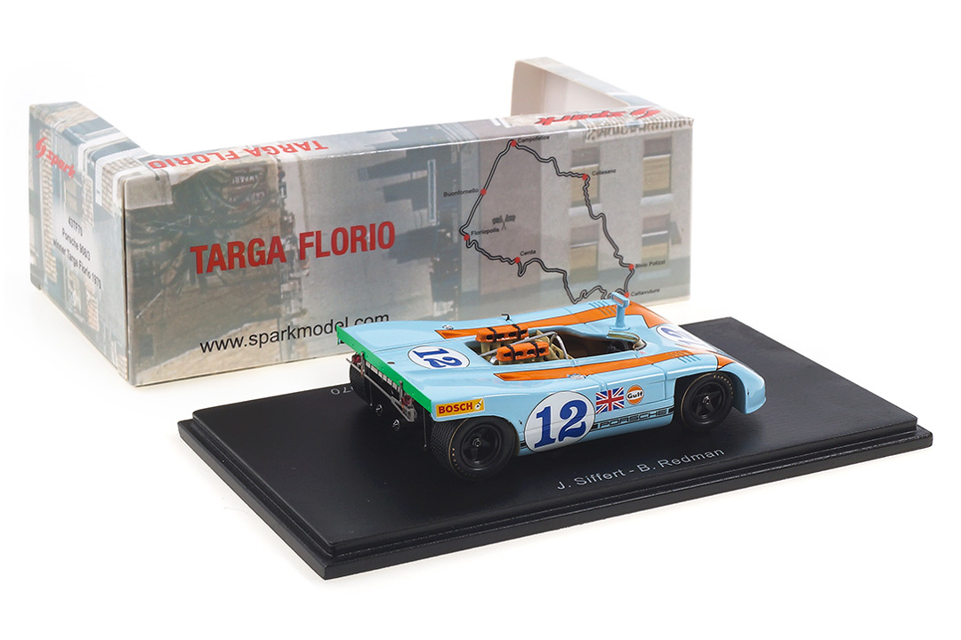 Porsche 908/03 Winner Targa Florio 1970 Siffert/Redman Spark 1:43 43TF70