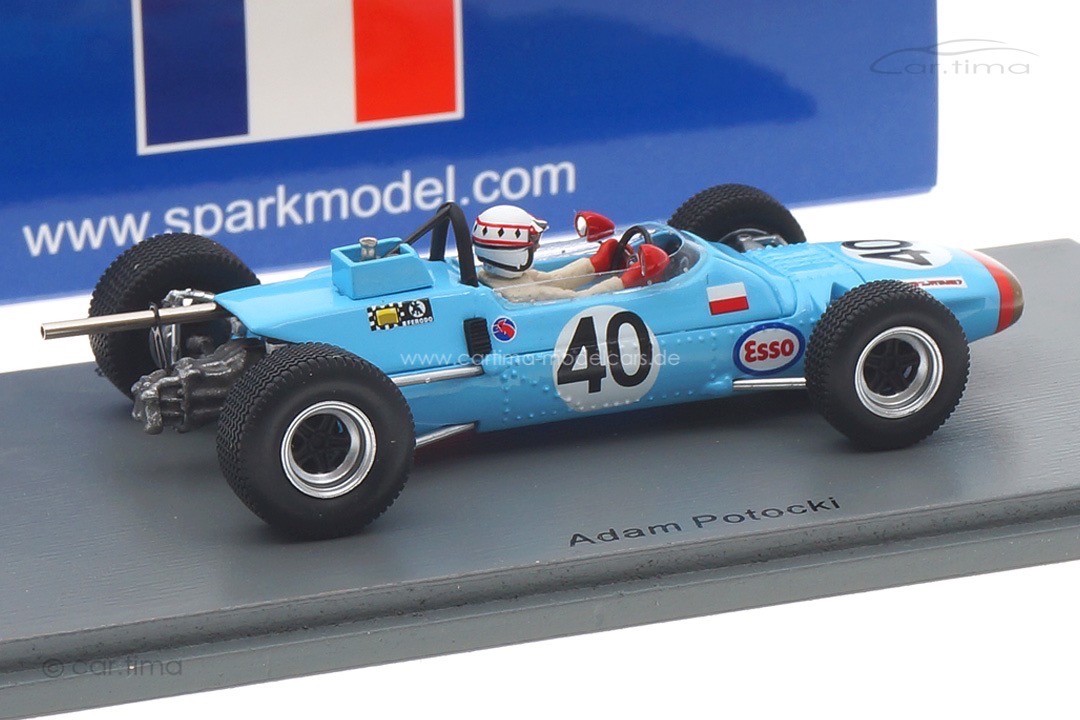 Matra MS5 Vainqueur Rouen F3 1968 Adam Potocki Spark 1:43 SF289 Matra MS5 Vainqueur Rouen F3 1968 Adam Potocki Spark 1:43 SF289