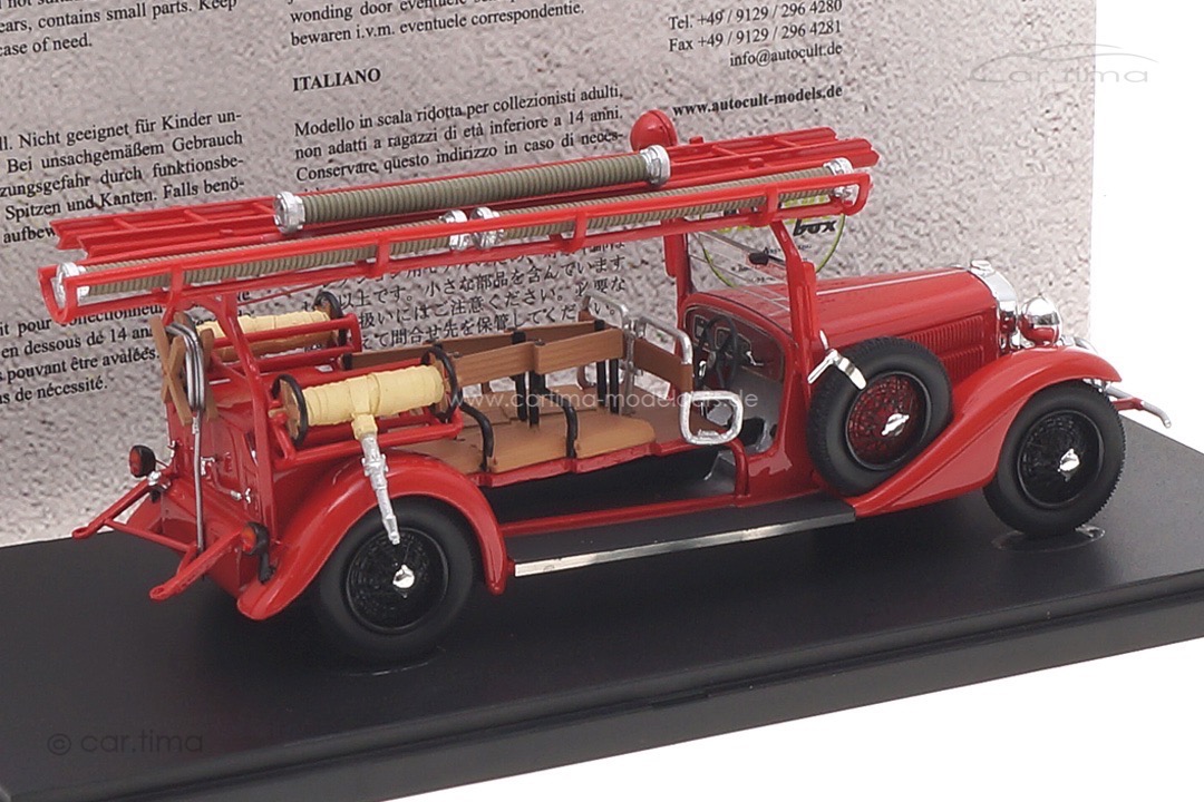 Tatra 70 Feuerwehr 1931 autocult 1:43 12014 Tatra 70 Feuerwehr 1931 autocult 1:43 12014