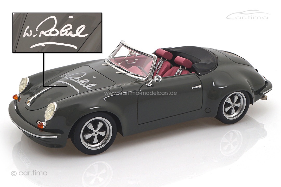 Porsche 356 3000 RR Original signature Walter Röhrl car.tima EXCLUSIVE 1:18 CAR01822001-SIG2