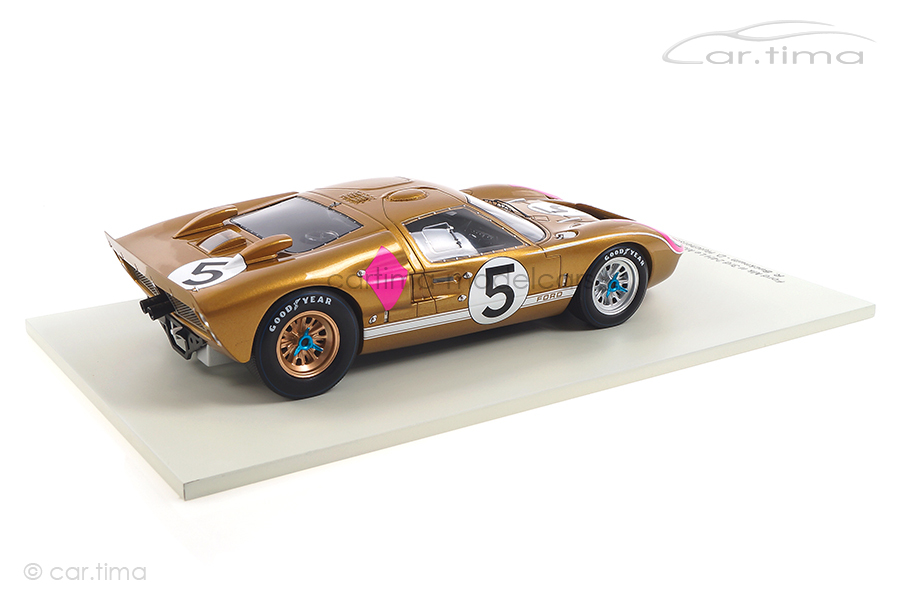 Ford GT40 MKII 24h Le Mans 1966 Bucknun/Hutcherson Spark 1:18 18S516 Ford GT40 MKII 24h Le Mans 1966 Bucknun/Hutcherson Spark 1:18 18S516