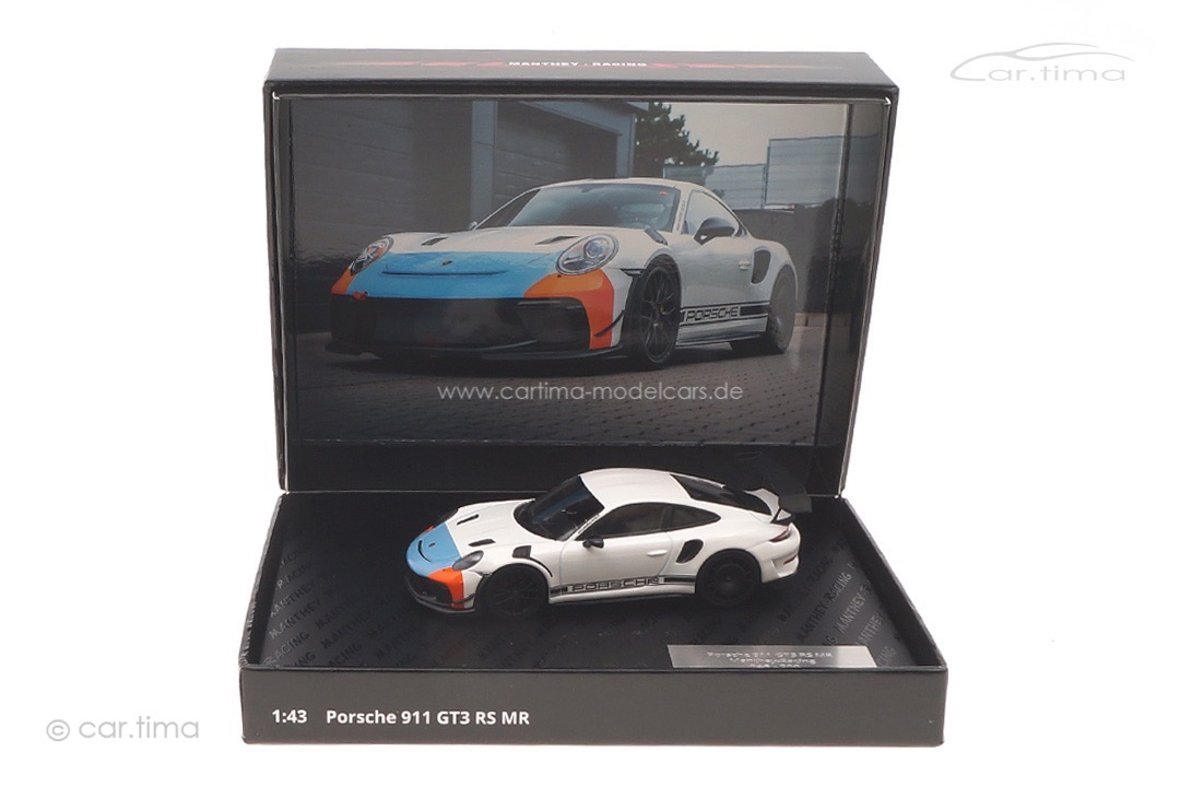 Porsche 911 (991 II) GT3 RS MR Manthey Racing weiß Box 1:43 Minichamps MR-911-GT3RS-4305