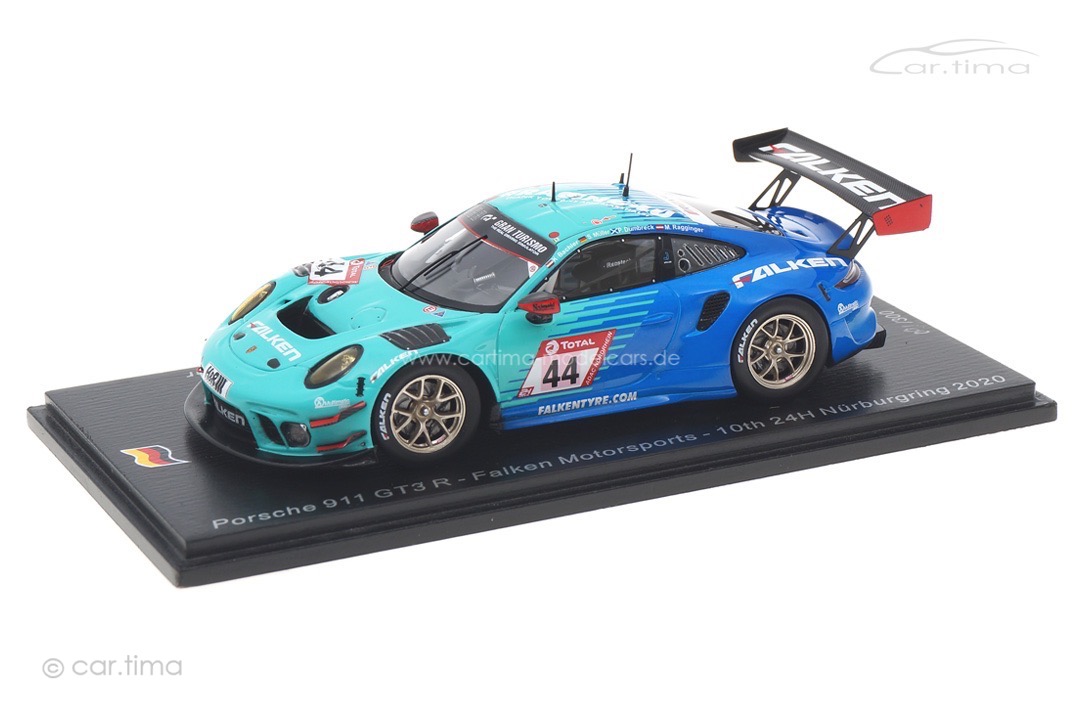 Porsche 911 GT3 R 24h Nürburgring 2020 Bachler/Engelhardt/Müller/Werner Spark 1:43 SG690