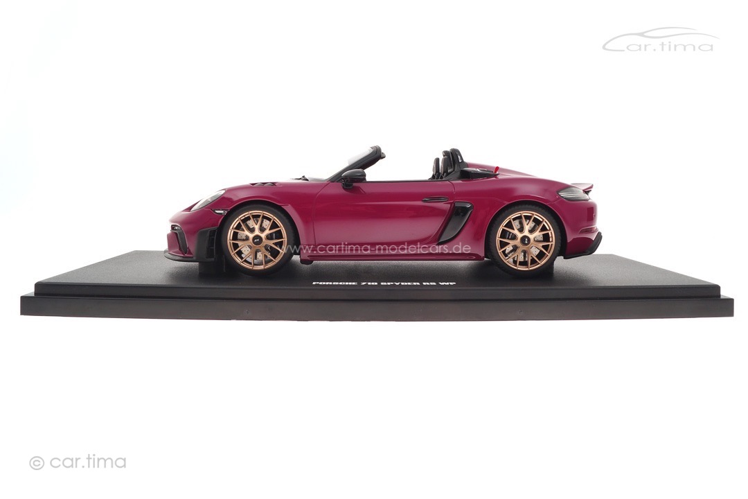 Porsche 718 Spyder RS Weissach Package Sternrubin GT Spirit 1:18 GT486 Porsche 718 Spyder RS Weissach Package Sternrubin GT Spirit 1:18 GT486