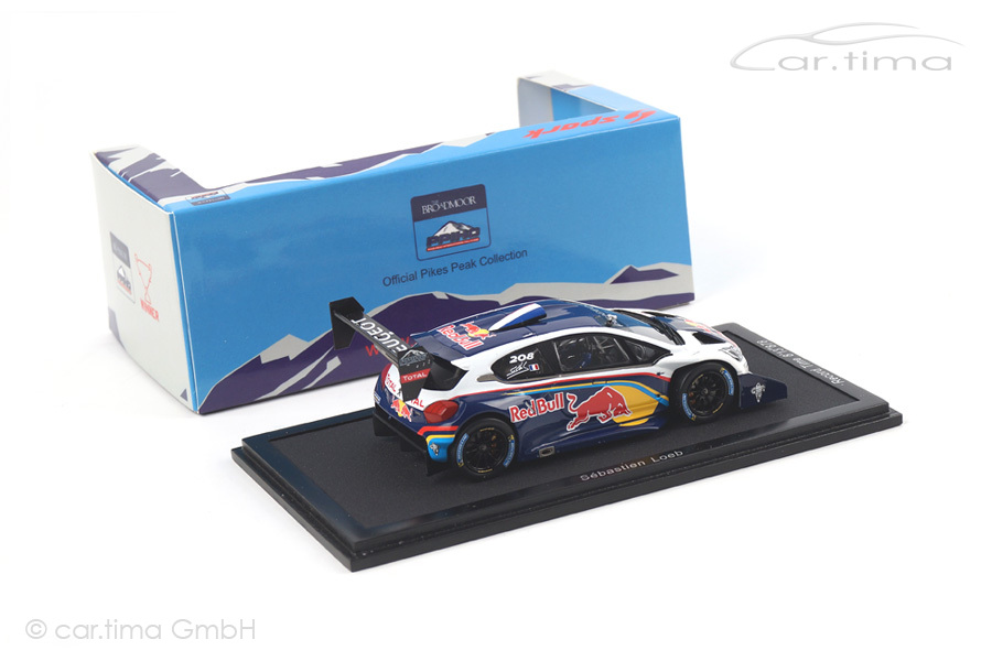 Peugeot 208 T16 Winner Pikes Peak 2013 Sébastien Loeb Spark 1:43 43PP13 Peugeot 208 T16 Winner Pikes Peak 2013 Sébastien Loeb Spark 1:43 43PP13