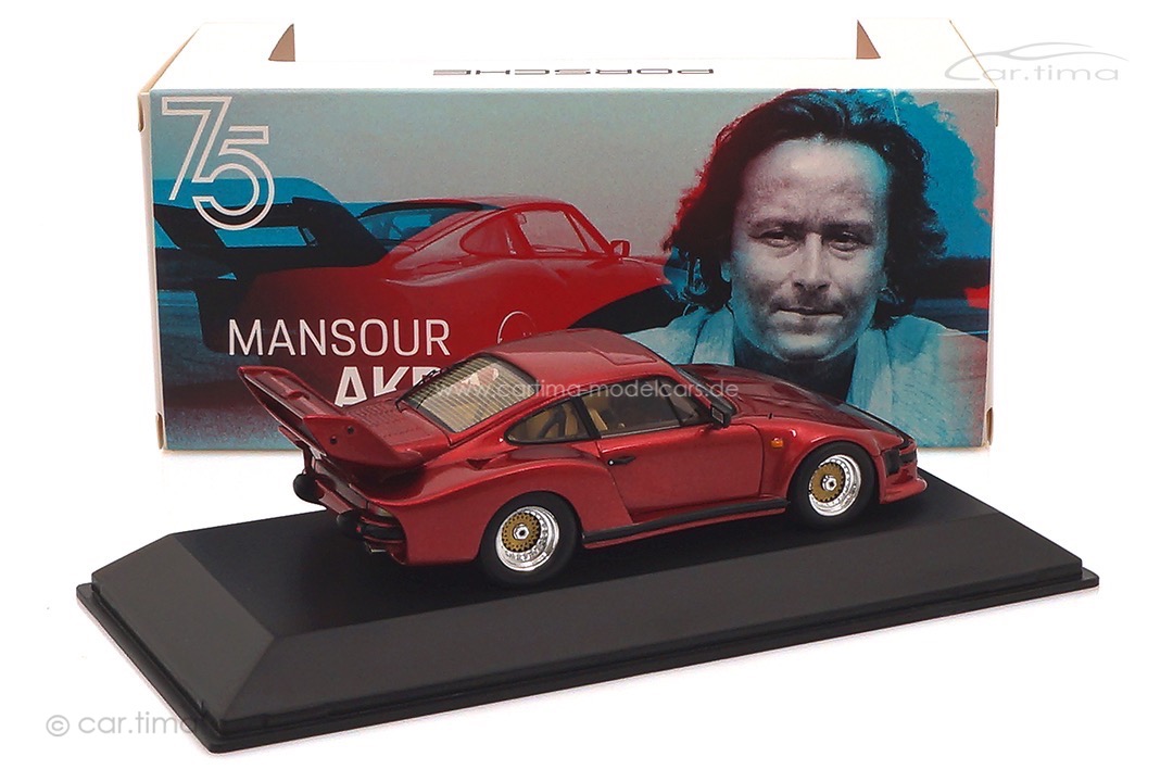 Porsche 935 Street TAG Turbo Akram Ojjeh Spark 1:43 MAP02040023