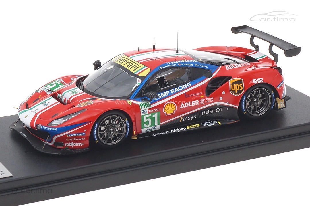 Ferrari 488 GTE Evo 24h Le Mans 2020 Calado/Pier Guido/Serra Looksmart 1:43 LSLM106 Ferrari 488 GTE Evo 24h Le Mans 2020 Calado/Pier Guido/Serra Looksmart 1:43 LSLM106