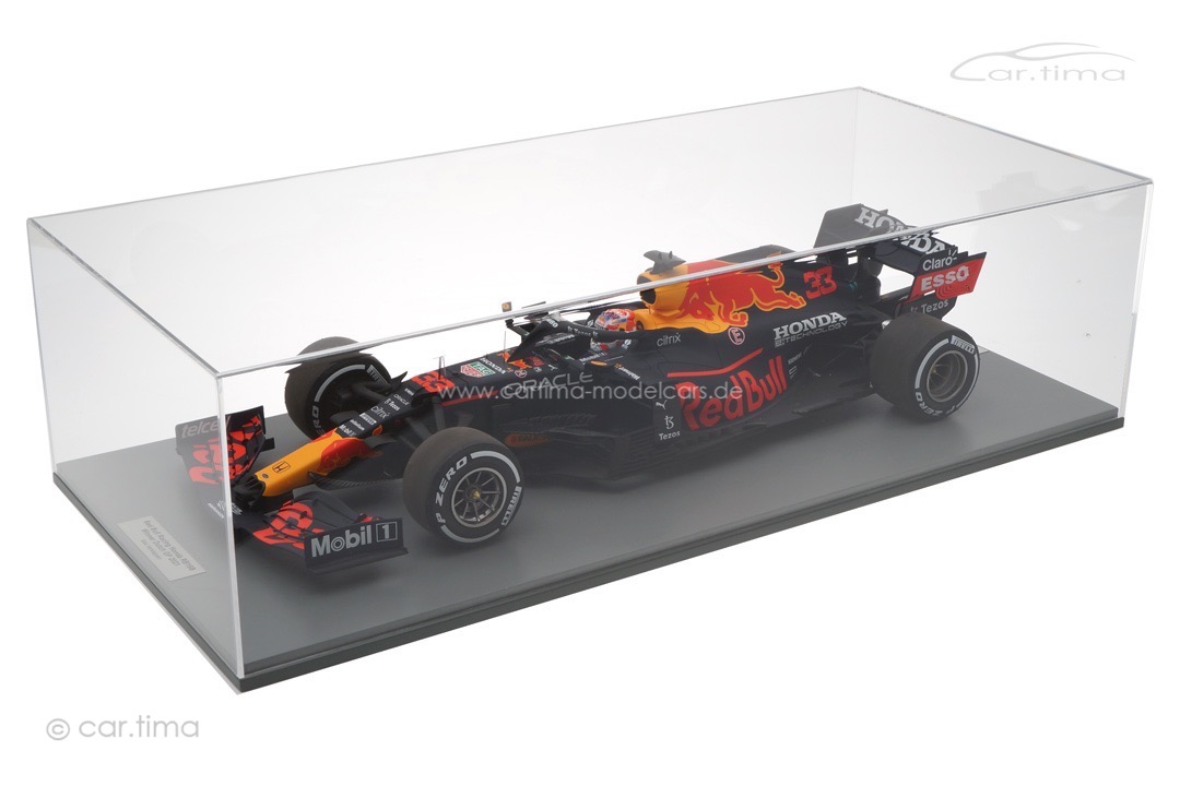Red Bull Racing RB16B Winner GP Niederlande 2021 Max Verstappen inkl. Vitrine Spark 1:12 12S029 Red Bull Racing RB16B Winner GP Niederlande 2021 Max Verstappen inkl. Vitrine Spark 1:12 12S029