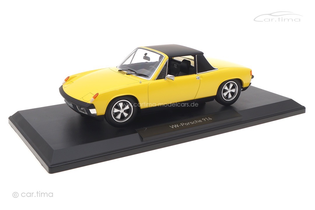 VW-Porsche 914/6 1973 gelb Norev 1:18 187689 VW-Porsche 914/6 1973 gelb Norev 1:18 187689