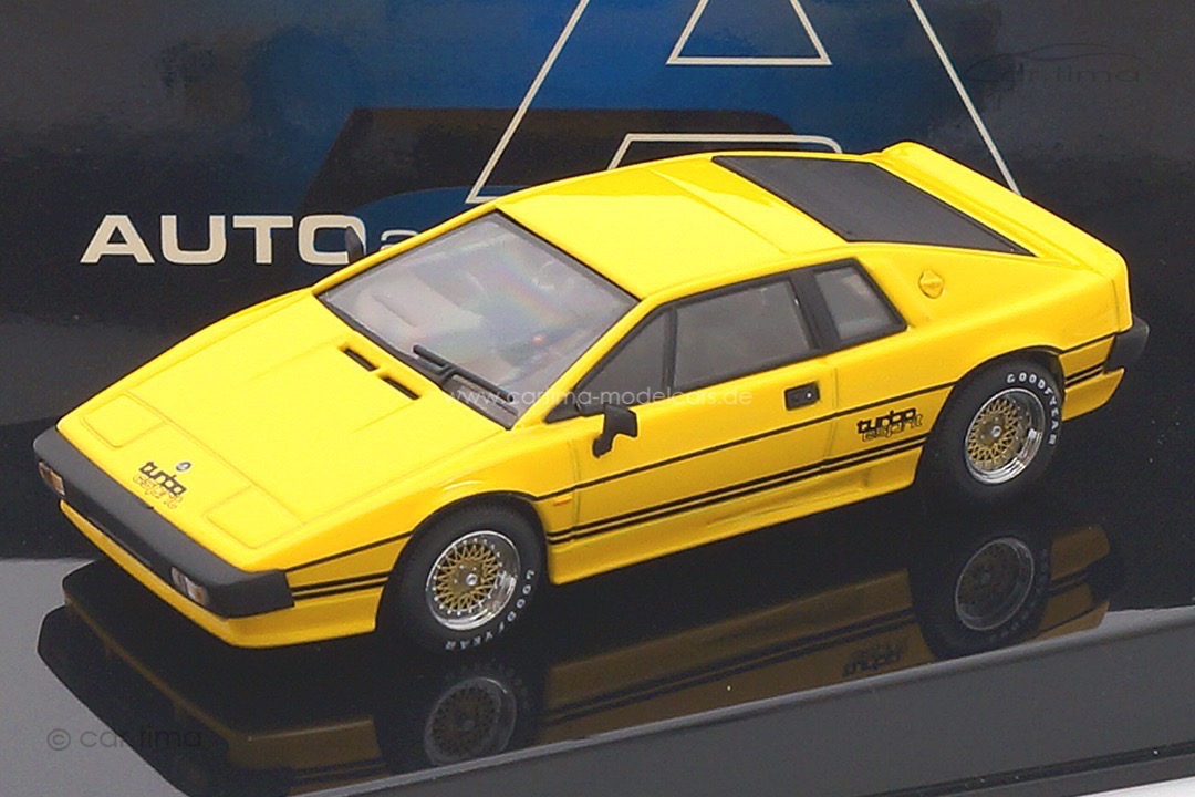 Lotus Esprit Turbo gelb AUTOart 1:43 55303