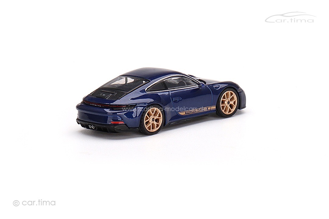 Porsche 911 (992) GT3 Touring Enzianblau MINI GT 1:64 MGT00405-L