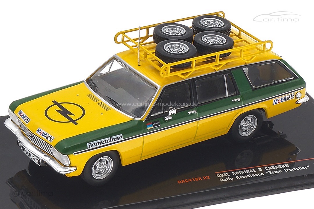 Opel Admiral B Caravan Rallye Assistance Team Irmscher IXO 1:43 RAC418X.22