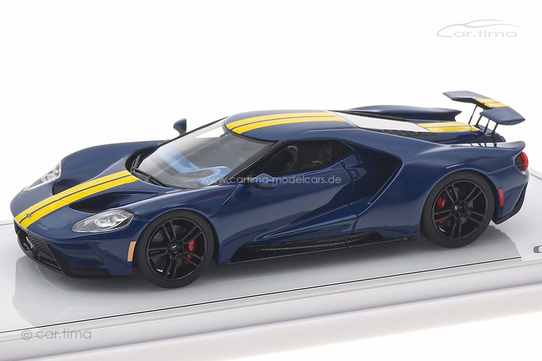 Ford GT Sunocu Blue/yellow stripes TSM 1:43 TSM430524 Ford GT Sunocu Blue/yellow stripes TSM 1:43 TSM430524