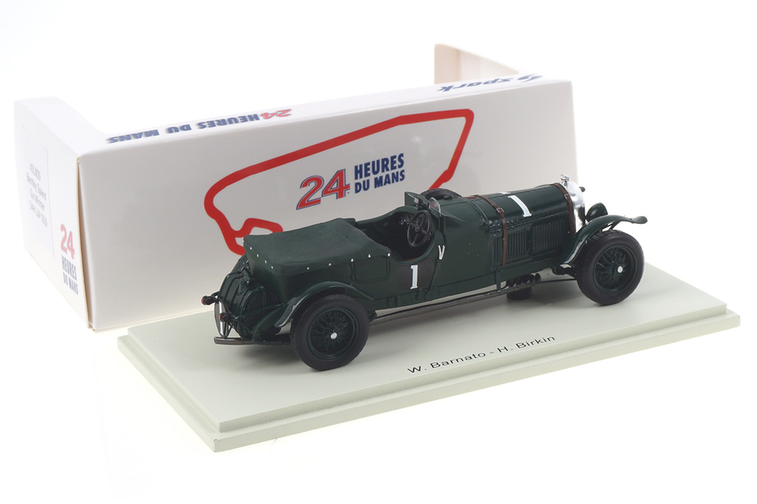 Bentley Speed Six Winner 24h Le Mans 1929 Barnato/Birkin Spark 1:43 43LM29
