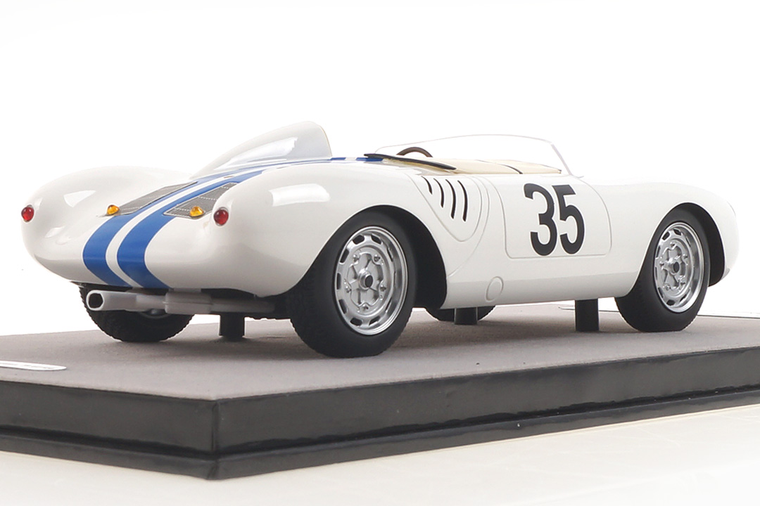 Porsche 550A RS 24h Le Mans 1957 Hugus/Godin de Beaufort Tecnomodel 1:18 TM18-141A