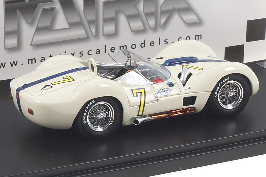 Maserati Tipo 61 Birdcage GP Cuba 1960 Stirling Moss Matrix 1:43 MXR41311-022